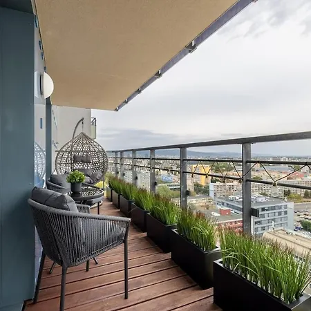 Apartament Citypark Skyline With Balcony & Free Parking